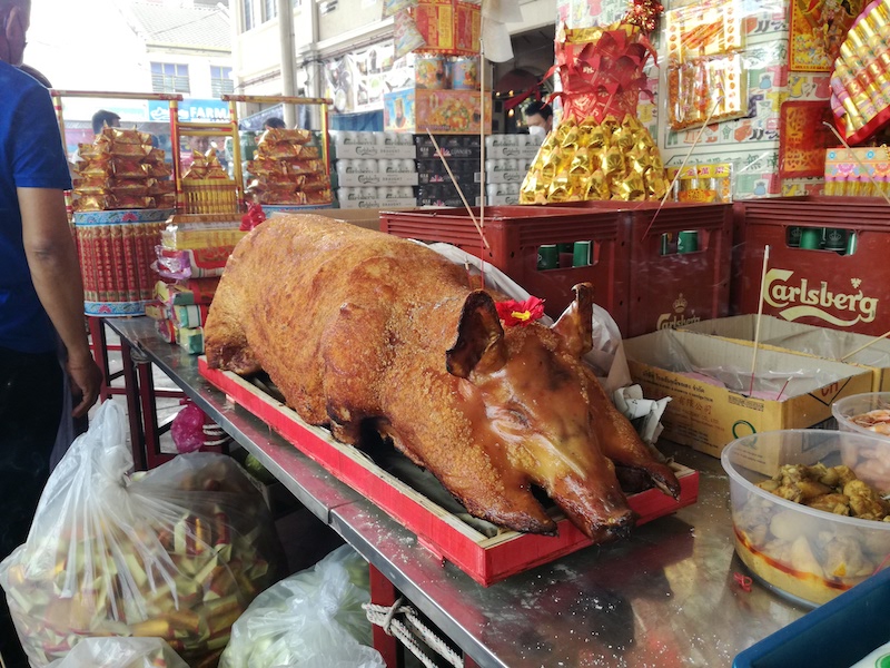 Penang’s pig industry has long met local demand, such as whole pig for festival offerings, and sells also to neighbouring states (Lee Kwai Han)